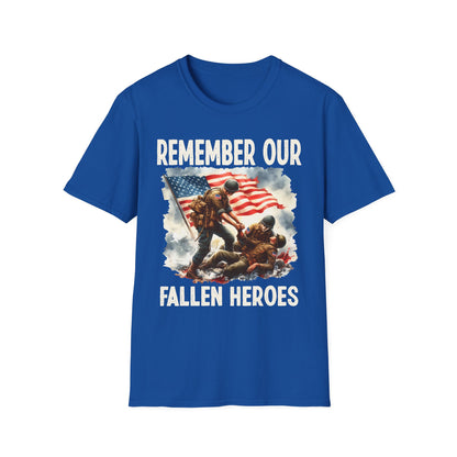 Patriot Collection - Remember Our Fallen Heroes - Memorial Day Themed - T-Shirt