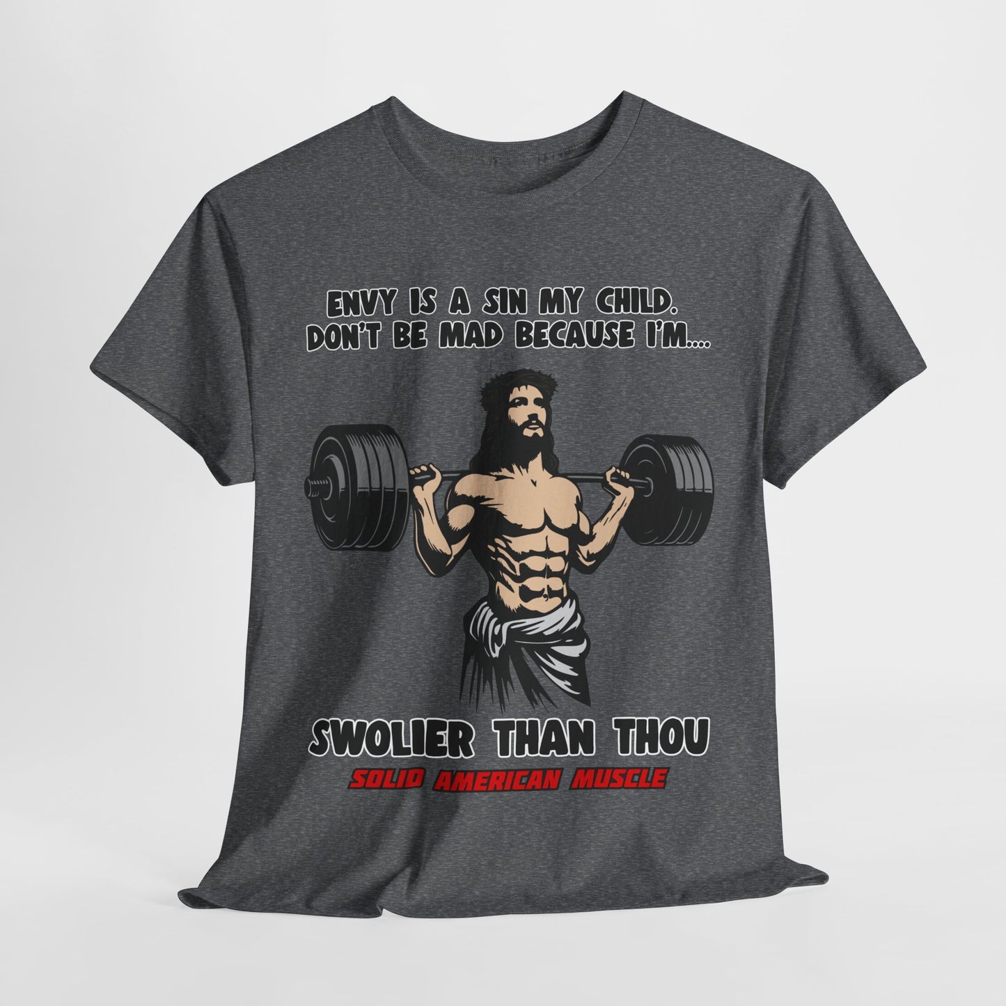 Solid American Muscle - Swolier Than Thou T-Shirt