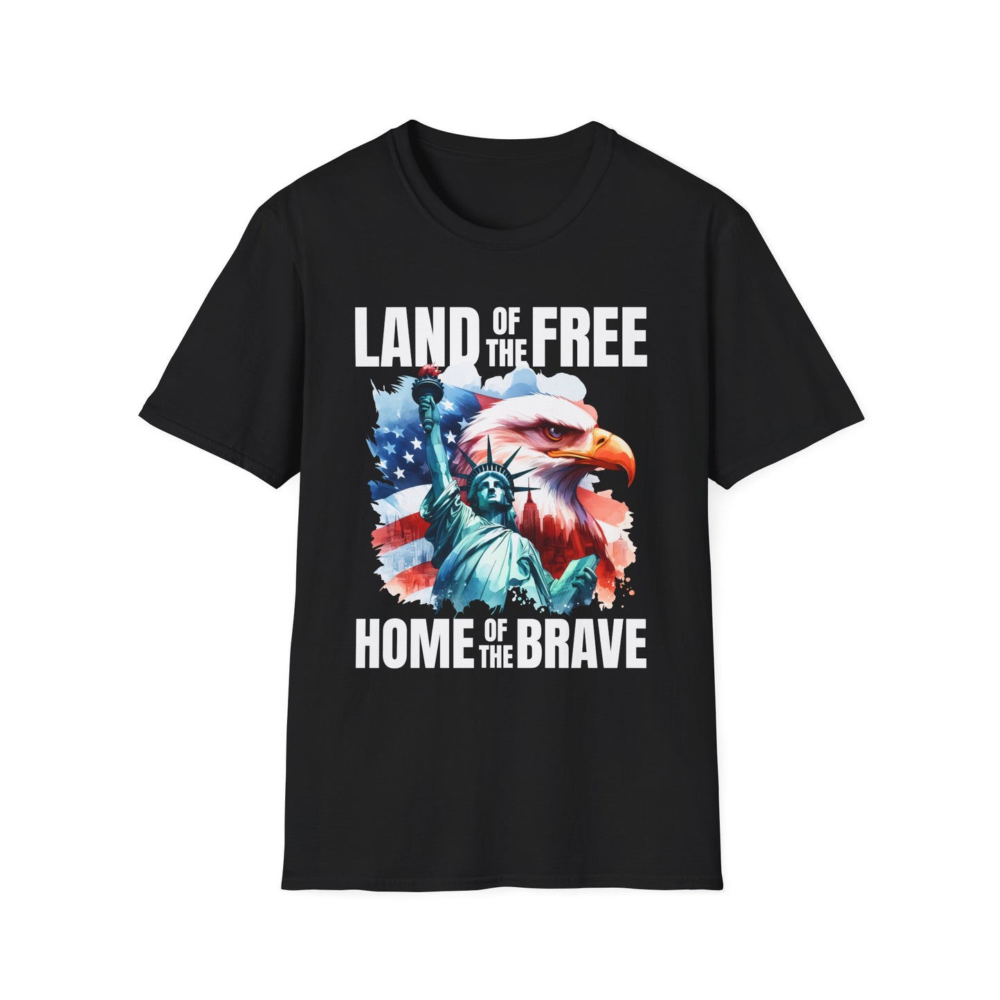 Patriot Collection - Land of the Free, Home of the Brave - T-Shirt
