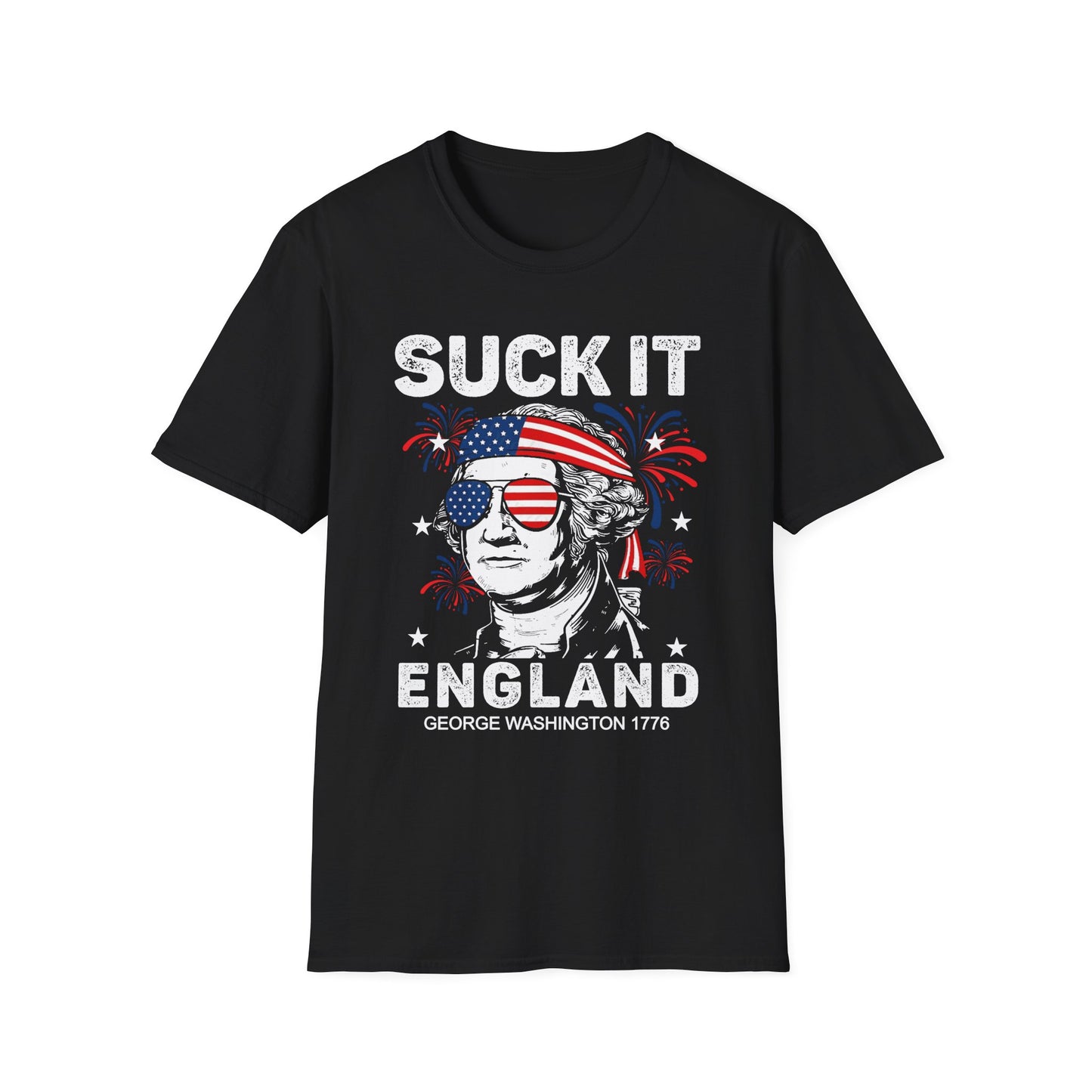Patriot Collection - Suck It England - George Washington - T-Shirt