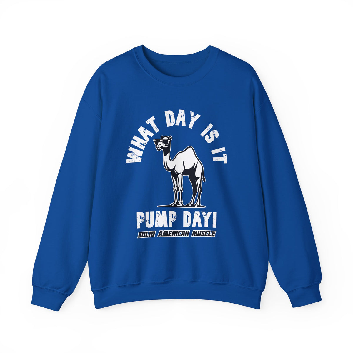 Solid American Muscle - Pump Day! Sweatshirt