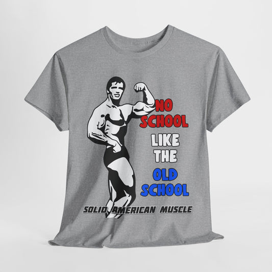 Solid American Muscle - No School Like the Old School T-Shirt