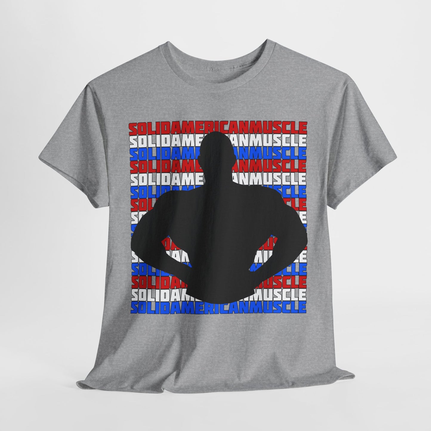 Solid American Muscle - Silhouette #3 T-Shirt