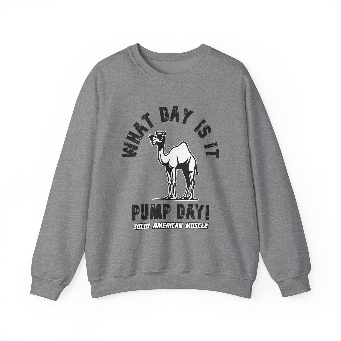 Solid American Muscle - Pump Day! Sweatshirt