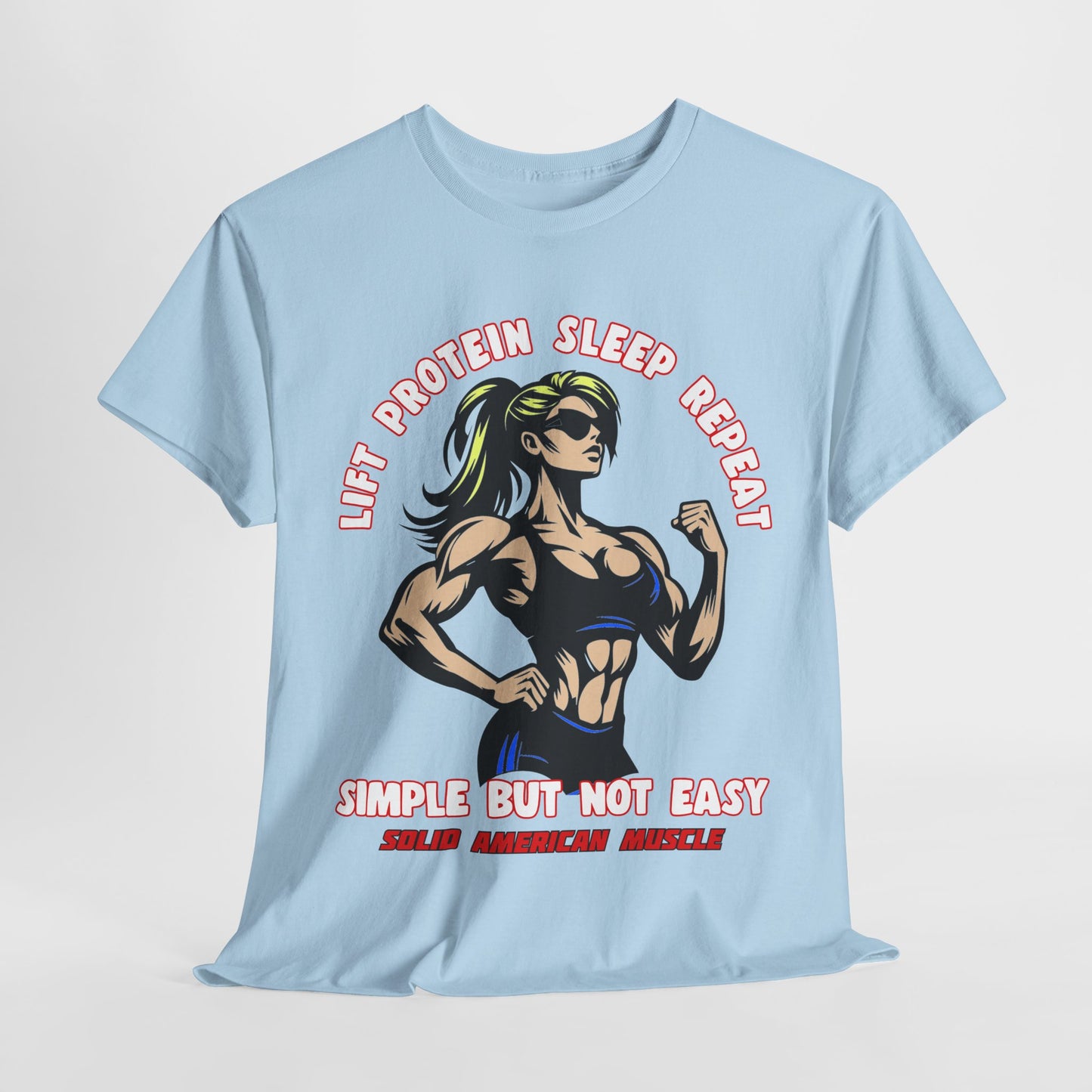 Solid American Muscle - Simple But It's Not Easy #2 T-Shirt