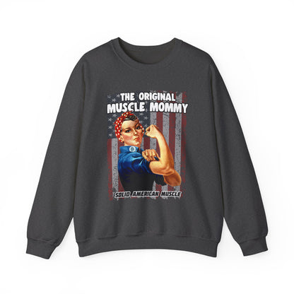 Solid American Muscle - Original Muscle Mommy - Sweatshirt
