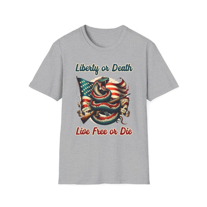 Patriot Collection - Liberty or Death - Live Free of Die - T-Shirt