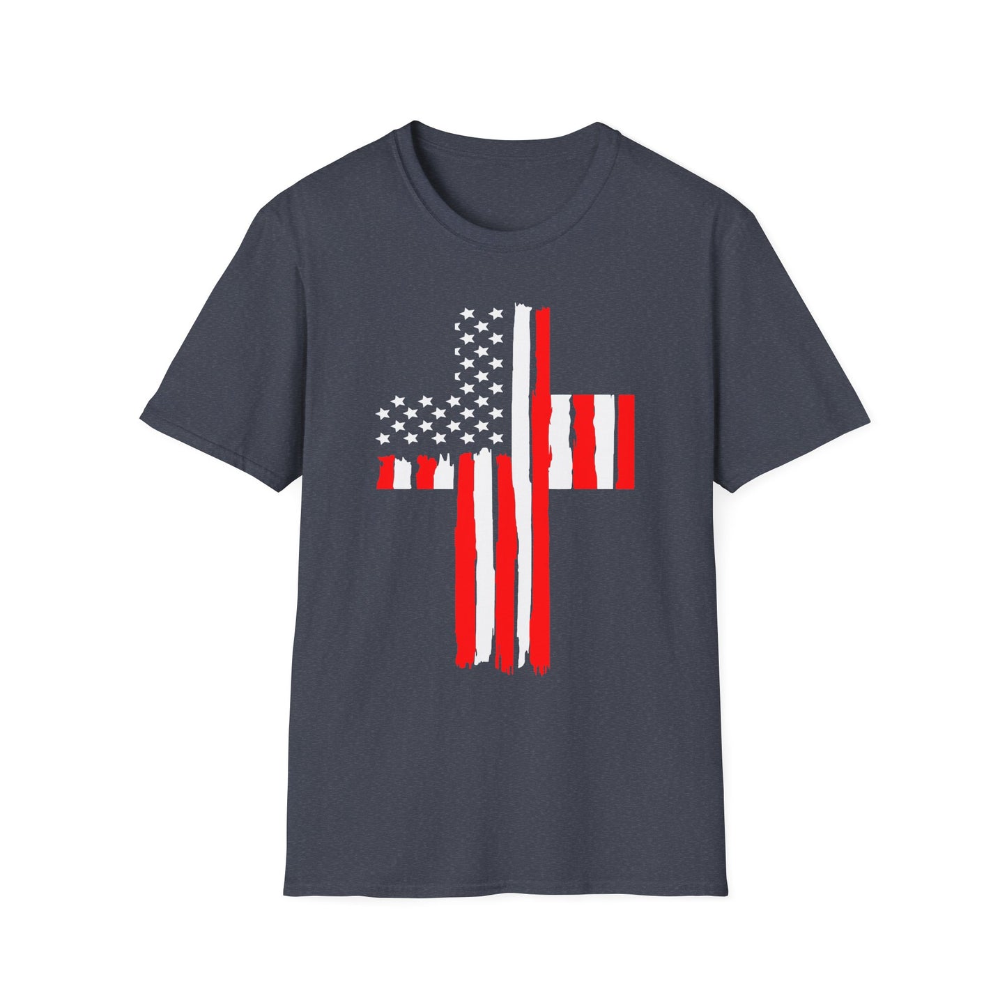 Patriot Collection - American Flag Cross - T-Shirt