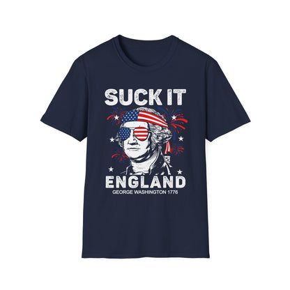 Patriot Collection - Suck It England - George Washington - T-Shirt