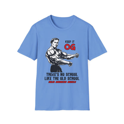 Solid American Muscle - Keep it OG - There's No School Like the Old School T-Shirt
