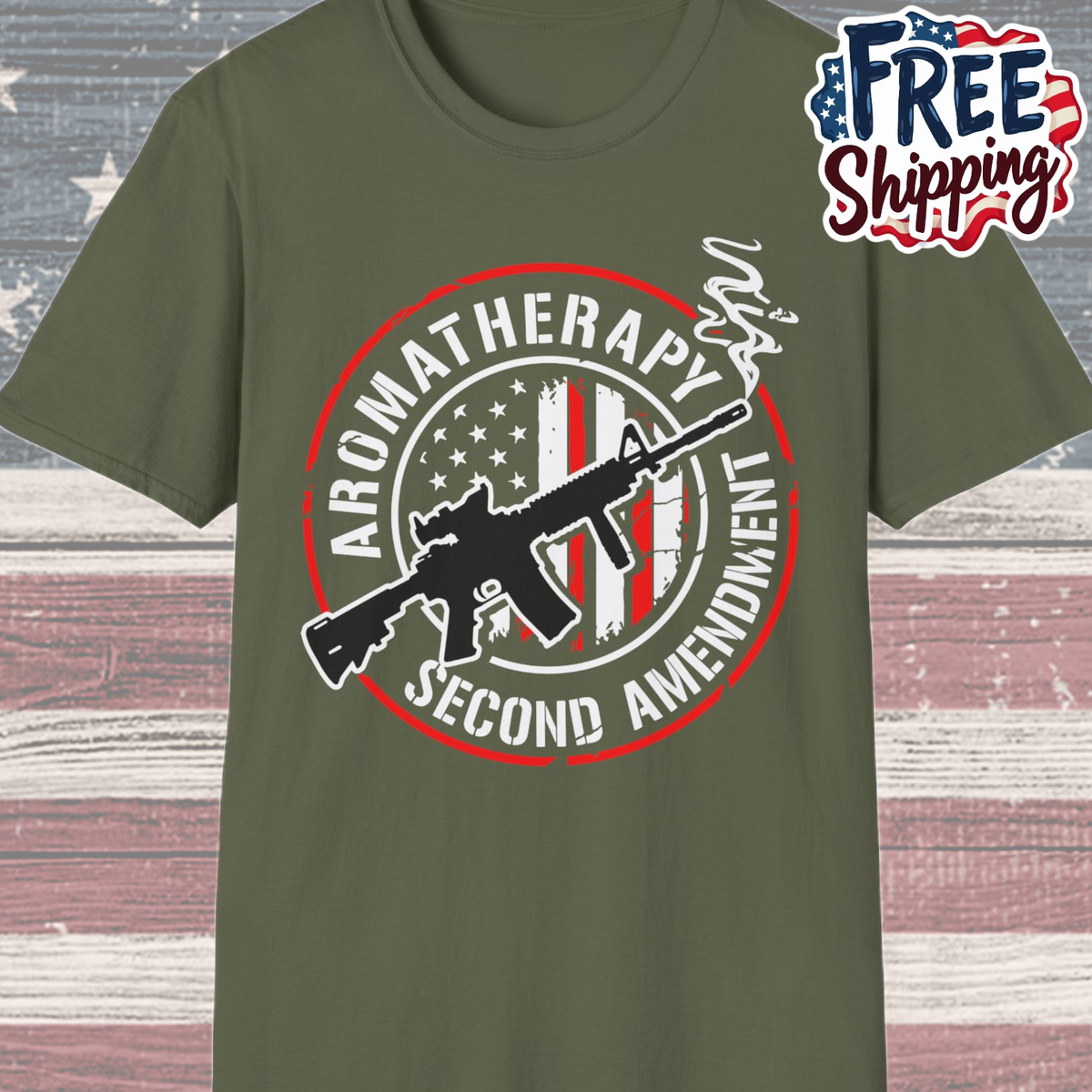 Patriot Collection - Aromatherapy - Second Amendment / Gun Rights - T-Shirt
