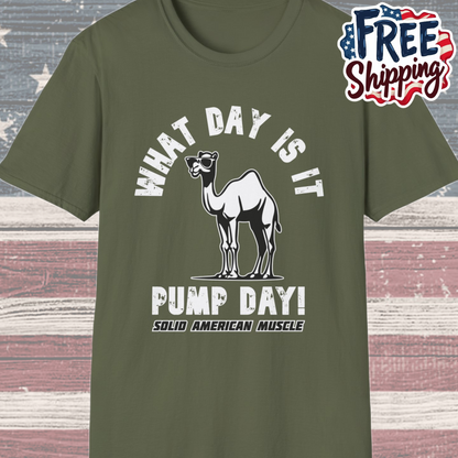 Solid American Muscle - Pump Day! T-Shirt