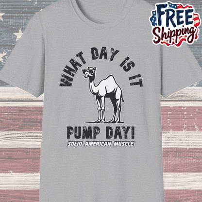 Solid American Muscle - Pump Day! T-Shirt