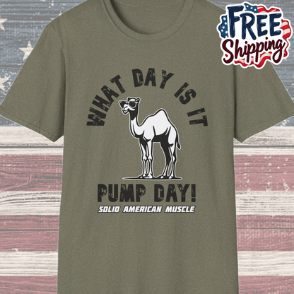 Solid American Muscle - Pump Day! T-Shirt