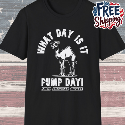 Solid American Muscle - Pump Day! T-Shirt