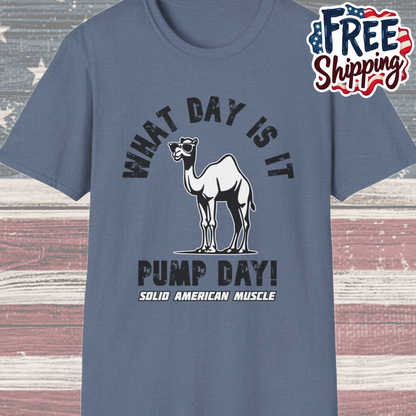 Solid American Muscle - Pump Day! T-Shirt