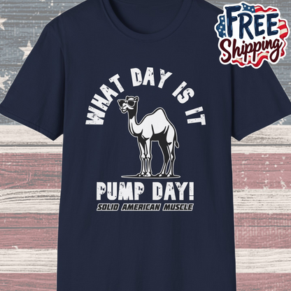 Solid American Muscle - Pump Day! T-Shirt