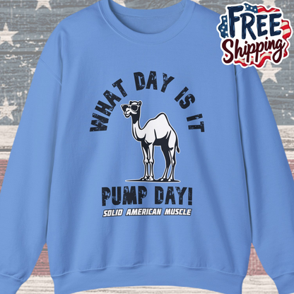 Solid American Muscle - Pump Day! Sweatshirt