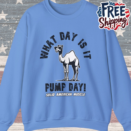 Solid American Muscle - Pump Day! Sweatshirt